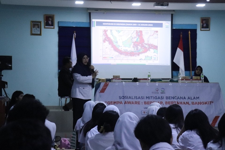 Dokumentasi: Sosialisasi mitigasi bencana UPER bersama BMKG