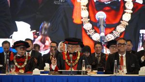 Dokumentasi: Rektor Universitas Pertamina membuka sidang terbuka Wisuda ke-12 Universitas Pertamina