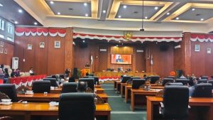 Rapat paripurna DPRD Kota Depok masa sidang kedua tahun 2025 dalam rangka penetapan  Program Pembentukan Peraturan Daerah (Propemperda) Tahun 2025 