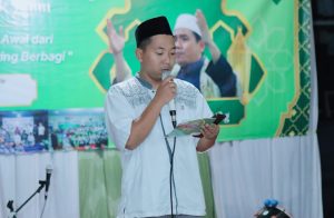 Ketua Panitia Abdul Mujib Ibnu Taufik saat menyampaikan Sambutan