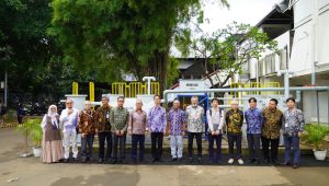 Dokumentasi: Pemasangan IPAL di kawasan Universitas Pertamina, bekerja sama dengan PT Daiki Axis Indonesia