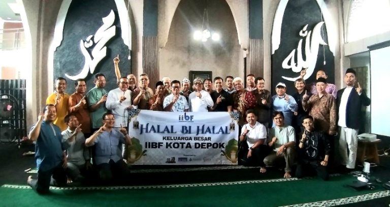 Indonesia Islamic Business Forum (IIBF) Kota Depok Gelar Acara Syawalan dan Halalbihalal