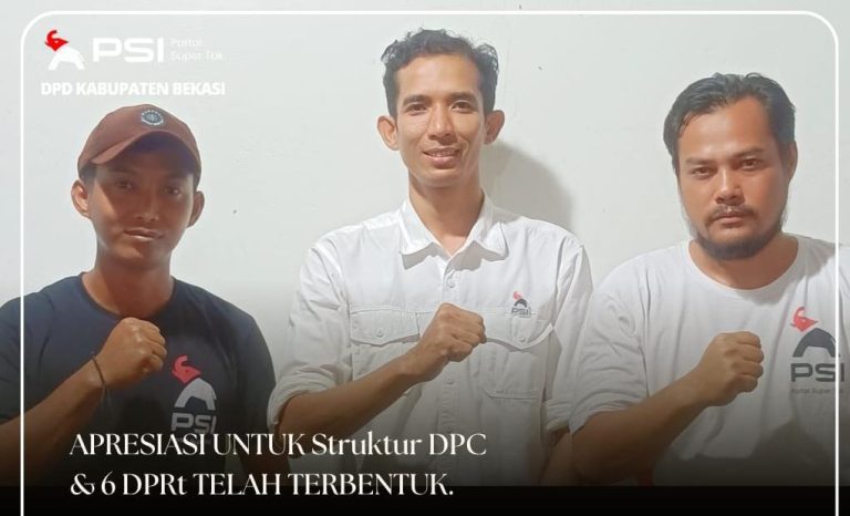 Menguat dari Pesisir, PAC PSI Muara Gembong Hadirkan Semangat Pengabdian yang Menyentuh Hati Masyarakat