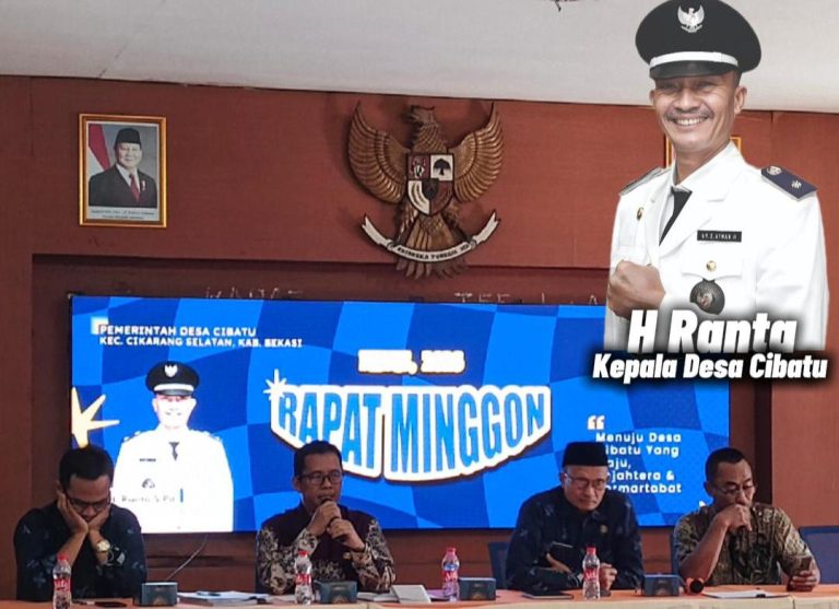Minggon Rutin Desa Cibatu: Konsolidasi Tata Kelola Menuju Desa Maju, Sejahtera, dan Bermartabat