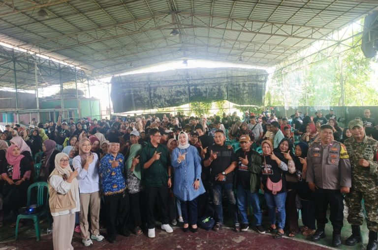 Wujudkan Konsumen Cerdas, Wakil Ketua Komisi IX Putih Sari Bersama BPOM Gelar Sosialisasi Keamanan Obat dan Makanan di Segara Makmur