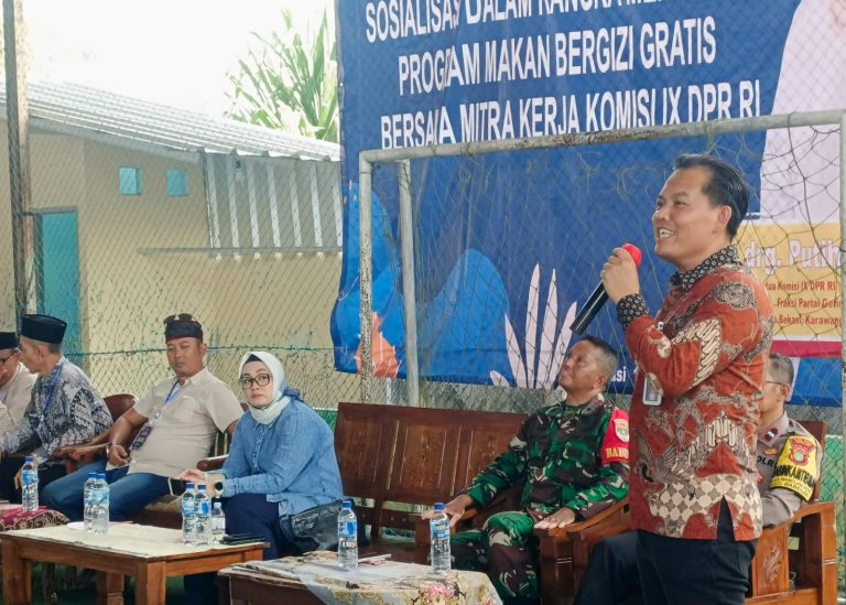 Antusiasme Warga Babelan Menguat, Abdulah Kamil Tekankan Pentingnya Perilaku Sehat dalam Sukseskan Program MBG