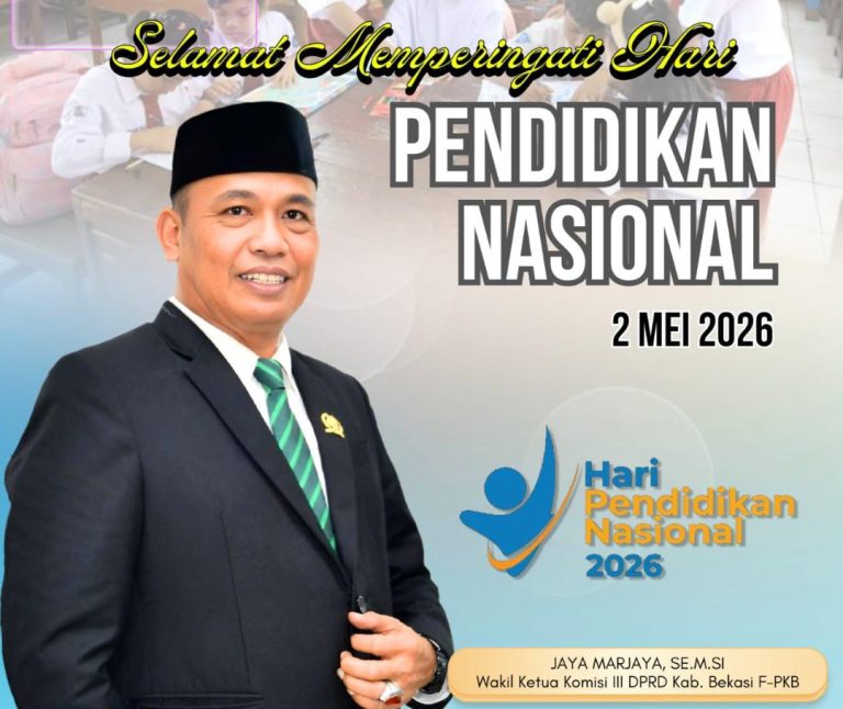 Semangat Hardiknas 2026, H. Jaya Marjaya Serukan Pendidikan Berintegritas sebagai Pilar Masa Depan Bangsa