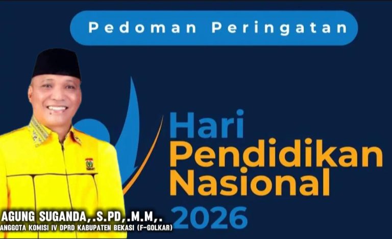 Hardiknas 2026, Agung Suganda Tekankan Perlindungan Guru dan Penguatan Profesionalisme