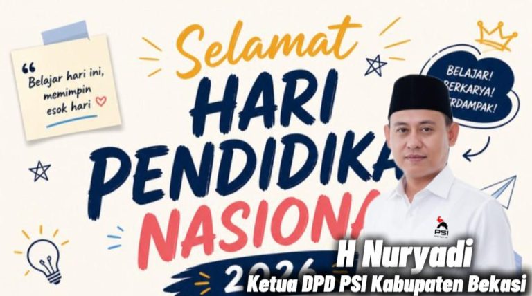 Hardiknas 2026, H. Nuryadi (H. Dilay) Serukan Pendidikan Berbasis Solidaritas, Toleransi, dan Semangat Nasionalisme