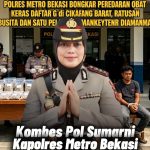 Polres Metro Bekasi Bongkar Peredaran Obat Keras Daftar G di Cikarang Barat, Ratusan Butir Disita dan Satu Pelaku Diamankan