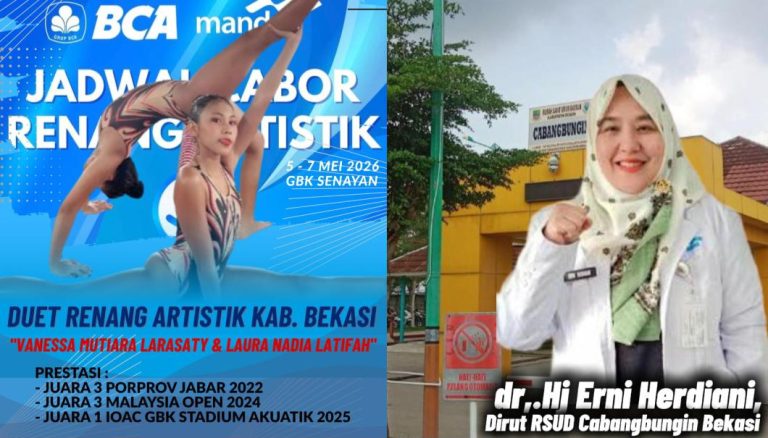 Apresiasi Dirut RSUD Cabangbungin Mengemuka, Duet Muda Bekasi Raih Perak di Kejurnas 2026