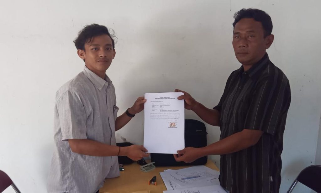 Berbekal Amanah Dari Para Tokoh Masyarakat, Ibnu Syihab Al-Zukhry Siap Mengabdi untuk Desa Karangsari