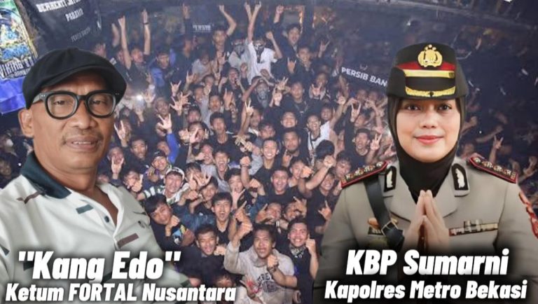 FORTAL Nusantara Soroti Keberhasilan Polres Metro Bekasi Menjaga Persatuan di Tengah Laga Bergengsi