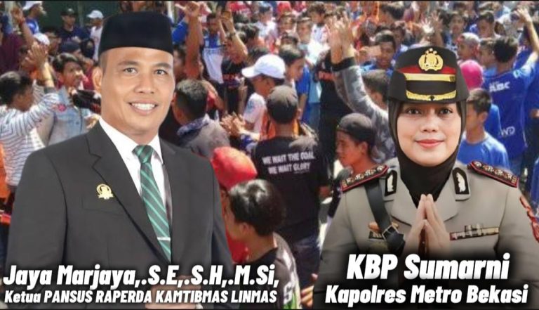 Wakil Ketua DPC PKB Kabupaten Bekasi Apresiasi Pengamanan Polres Metro Bekasi dalam Laga Persib VS Persija