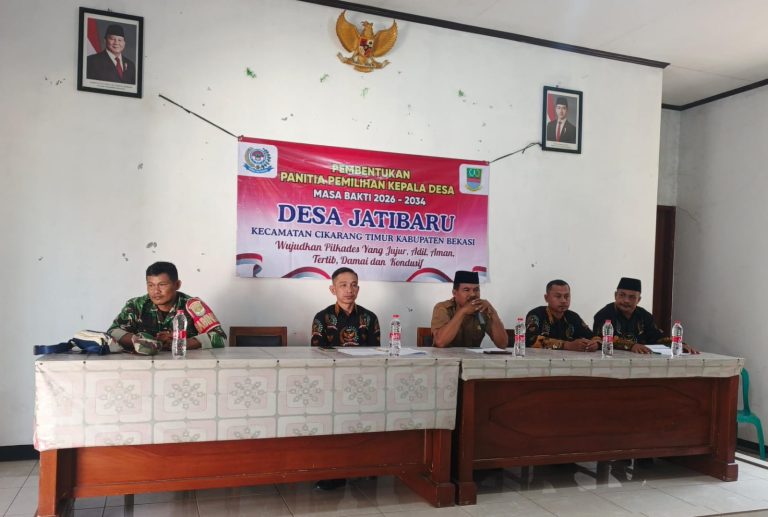 Pembentukan Panitia PILKADES Desa Jatibaru Hasil Musyawarah Seluruh Unsur Masyarakat Desa