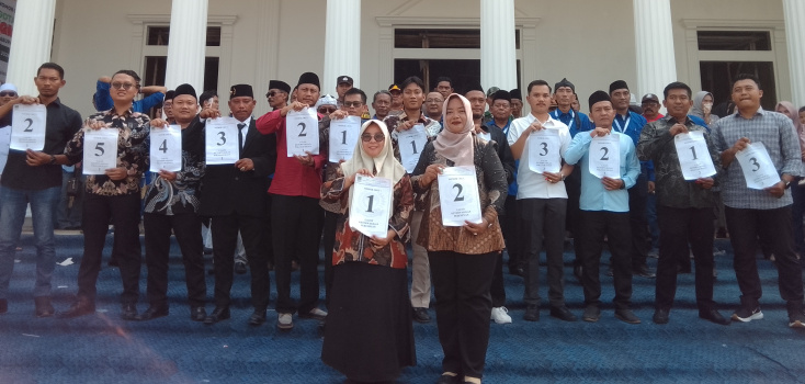 Semarak Demokrasi di Karangmukti, Penetapan dan Pengundian Nomor Urut Calon Anggota BPD Berlangsung Kondusif dan Penuh Antusiasme