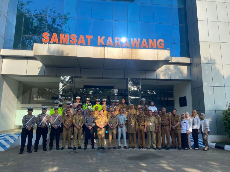 Apel Gabungan Samsat Karawang Perkuat Sinergitas Pelayanan Publik dan Komitmen Optimalisasi Pendapatan Daerah