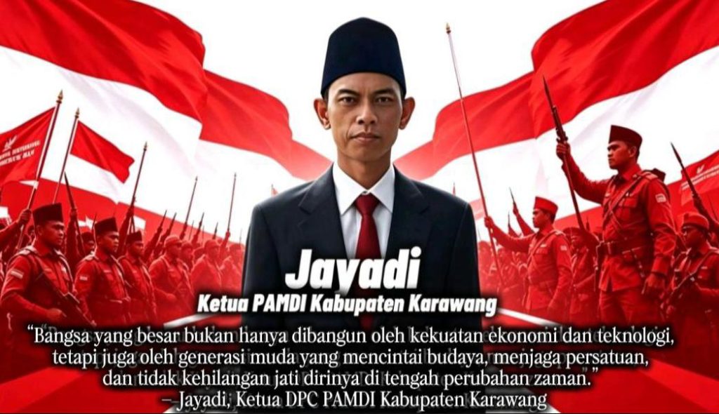 Harkitnas 2026, Jayadi PAMDI Karawang Dorong Generasi Muda Bangkit Lewat Seni dan Budaya Bangsa