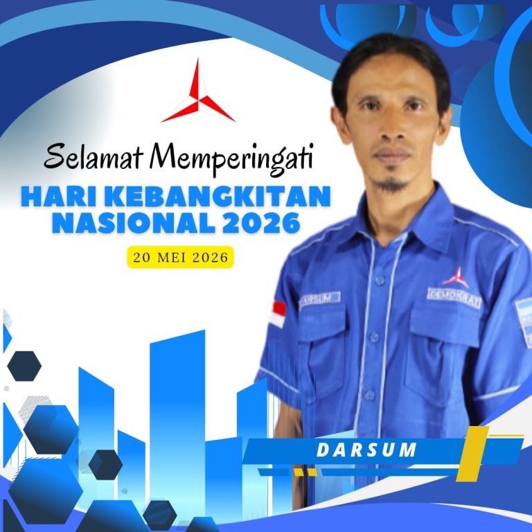 Darsum: Harkitnas 2026 Momentum Bangkitkan Semangat Pemuda untuk Menjaga Kedaulatan Bangsa