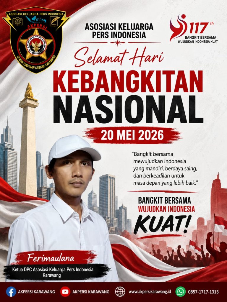 AKPERSI Karawang Peringati Hari Kebangkitan Nasional 2026, Ferimaulana Ajak Insan Pers Bangkit Bersama Membangun Negeri