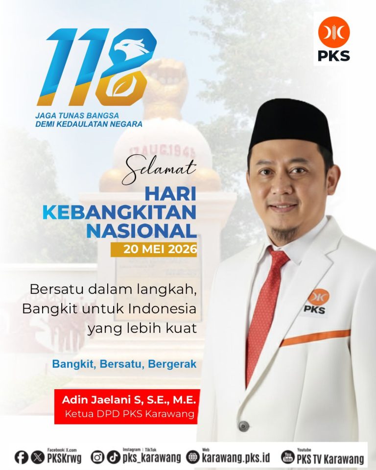 Adin Jaelani Sopian, S.E., M.E.: Harkitnas 2026 Momentum Membangun Generasi Berkarakter dan Berdaya Saing