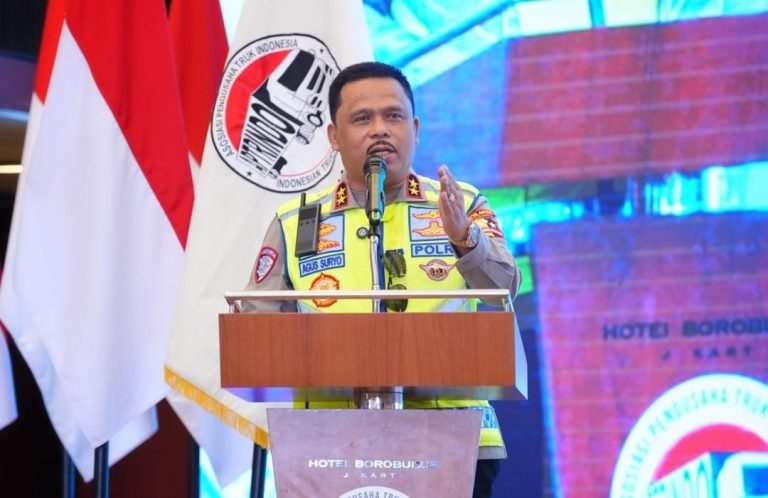 Hadir di Munas Aptrindo, Kakorlantas Polri Siapkan Penegakan Hukum Tegas untuk Zero ODOL 2027