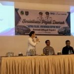 Sosialisasi Pajak Daerah: Christine Ajak Warga Patuh Pajak Untuk Sukmajaya Menyala