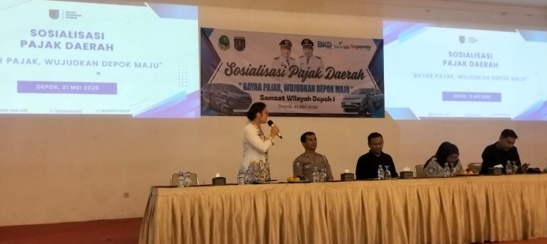 Sosialisasi Pajak Daerah: Christine Ajak Warga Patuh Pajak Untuk Sukmajaya Menyala