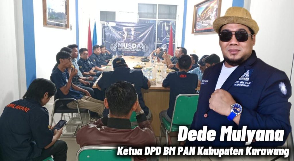 DPD BM PAN Karawang siap sukseskan target DPD PAN Karawang “Tambah Kursi Raih Fraksi”