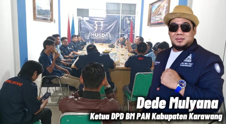 DPD BM PAN Karawang siap sukseskan target DPD PAN Karawang “Tambah Kursi Raih Fraksi”