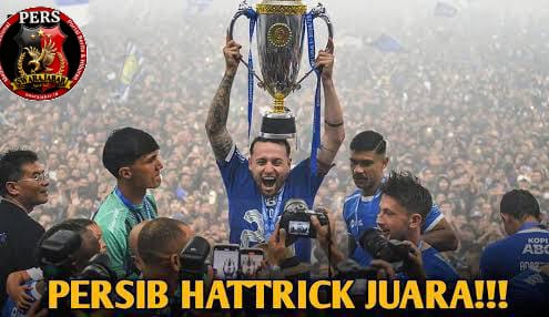 PERSIB Raih Hattrick Juara Usai Ditahan Imbang Persijap, Maung Bandung Ukir Sejarah Baru Sepak Bola Nasional