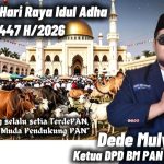 Dede Mulyana: Semangat Iduladha Harus Menjadi Energi Kepemudaan untuk Memperkuat Solidaritas dan Persatuan