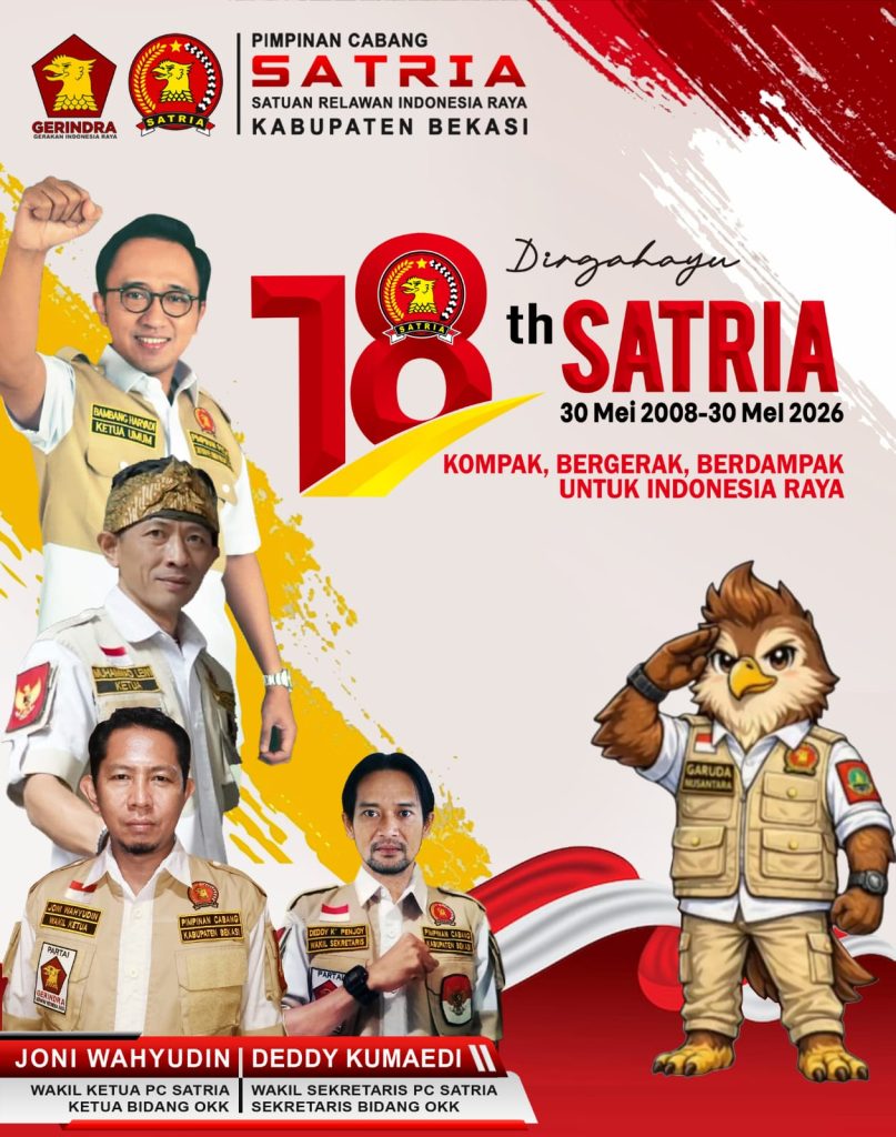 HUT SATRIA ke-18, Joni Wahyudi: Delapan Belas Tahun Pengabdian, Loyalitas, dan Aksi Nyata untuk Masyarakat