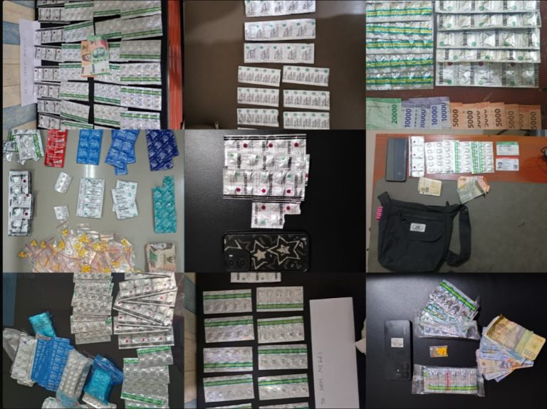 Satres Narkoba Polres Metro Depok Amankan 41 Pelaku dan 12.314 Butir Obat Keras Ilegal di 28 Titik