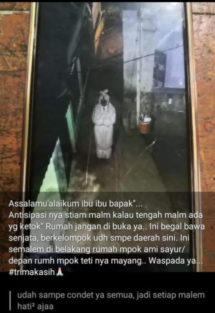 Bukan Makhluk Halus! Pocong Pengetuk Pintu di Karawang-Bekasi Adalah Begal Bersenjata Tajam Bergerombol