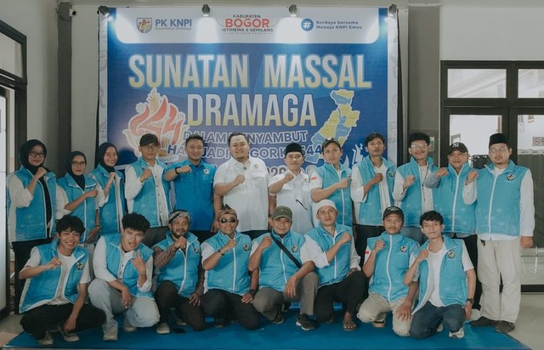 Pemuda Dramaga Bangkit, KNPI Gelar Sunatan Massal Gratis untuk Masyarakat