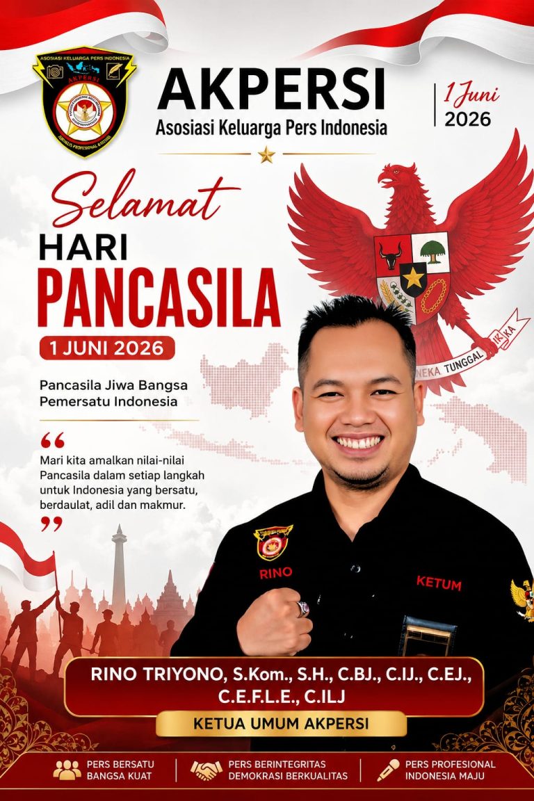 Ketua Umum AKPERSI Rino Triyono Tekankan Penguatan Profesionalisme dan Sinergi Pers Nasional