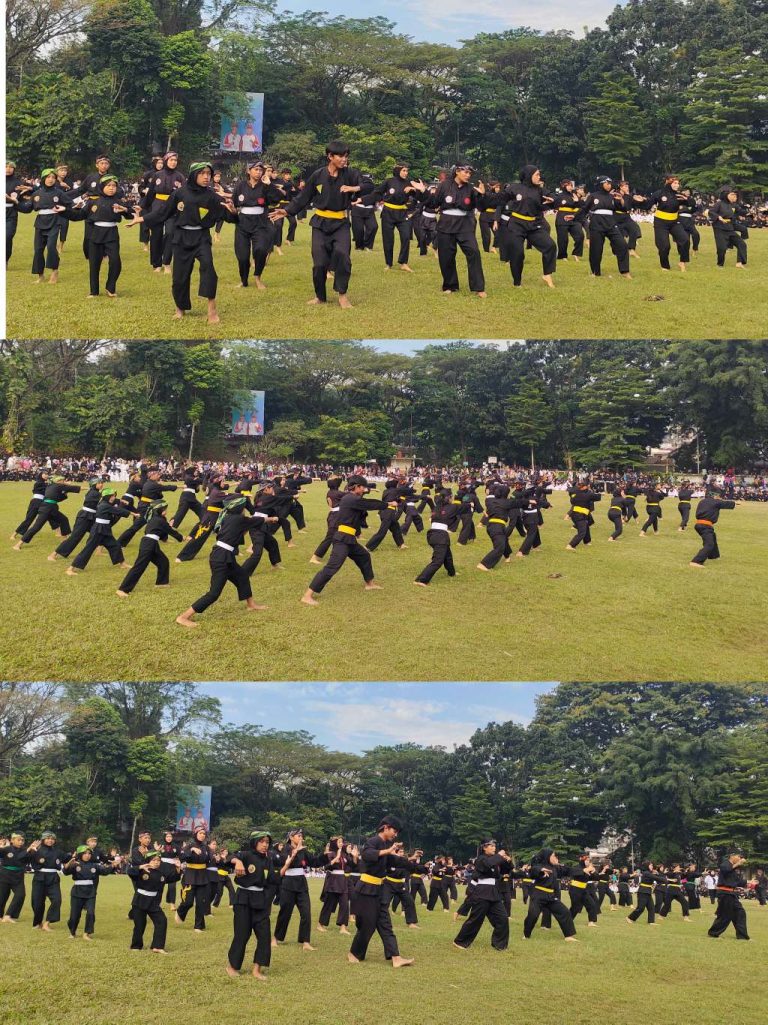 Gebyar 1000 Pesilat Kota Bogor Semarakkan Hari Jadi Kota Bogor ke-544
