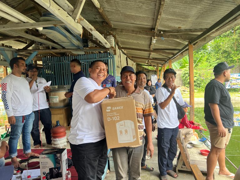 Mulyadi Gelar Lomba Mancing Gratis, Pererat Silaturahmi Relawan dan Warga Jelang Pilkades Sukaresmi
