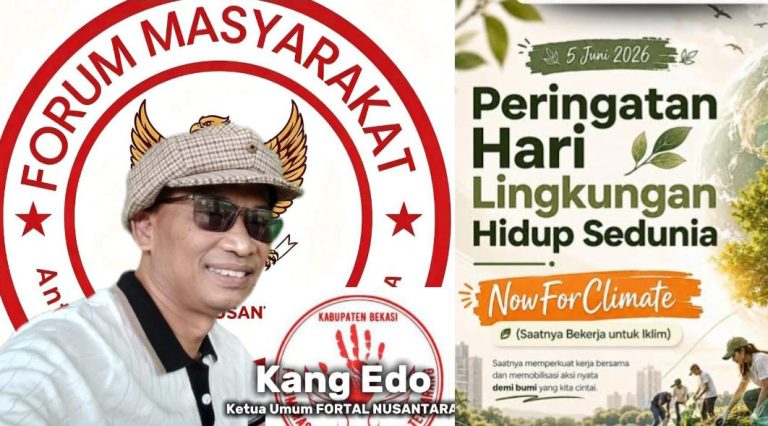 Kang Edo: Hari Lingkungan Hidup Sedunia Momentum Membangun Peradaban yang Lebih Sehat dan Berkelanjutan