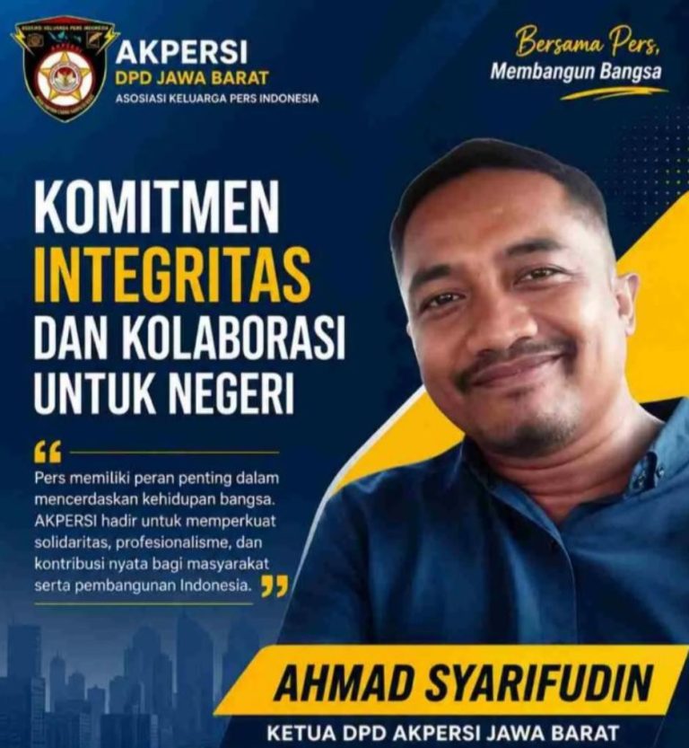 Ketua DPD AKPERSI Jabar Soroti Dampak Kasus Hukum terhadap Tata Kelola SPPG