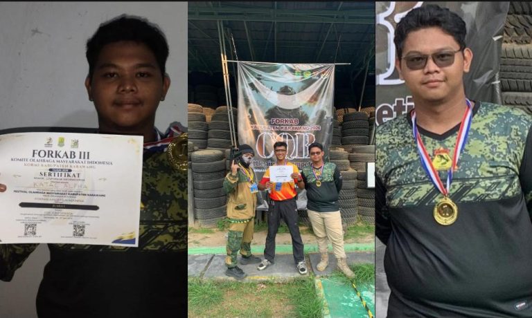 M Rizky Ramadhan (Kab Bekasi) Raih Juara CQB 3 ON 3 Dewasa, Tunjukkan Semangat Sportivitas dan Prestasi di FORKAB KORMI Karawang 2026
