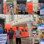 Kapolsek Cikarang Pusat Salurkan 700 Paket Bantuan untuk Korban Kebakaran Kemayoran Bersama PT Gracech Food Indonesia