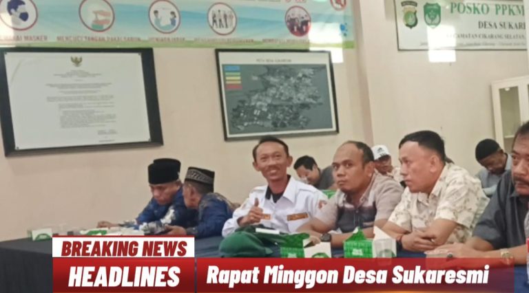 Ketua Karang Taruna Sukaresmi “Saipul Bahri” Ajak Pemuda Jaga Persatuan dan Sukseskan Pilkades