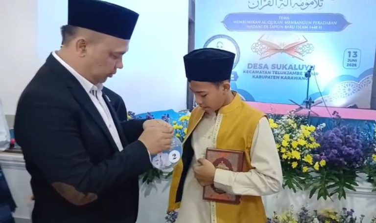 H. Oma Mihardja Rizki Dorong Generasi Muda Berprestasi Melalui Dukungan terhadap Syiar Al-Qur’an di Desa Sukaluyu
