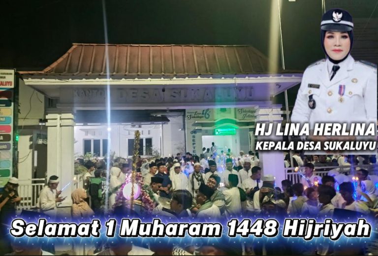 Sukaluyu Istimewa Semakin Bersinar dalam Semangat Hijrah, Ribuan Warga Padati Pawai Obor Tahun Baru Islam