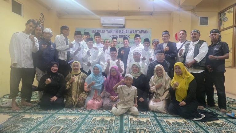 Hijrah Menuju Kebaikan, Majelis Taklim Balai Wartawan Depok Perkuat Peran Jurnalis dalam Menebar Kebenaran 