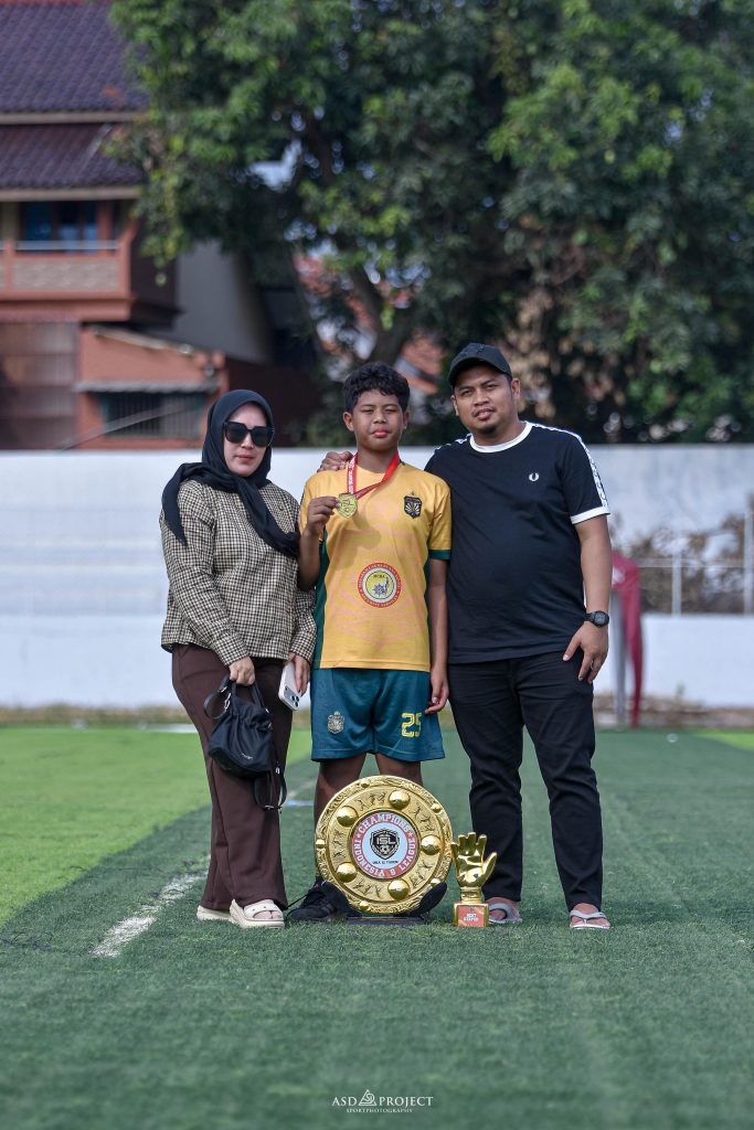 Rasya Muhammad Nafis Bersinar Bersama Bhayangkara Bekasi SS, H. Omin Susanto Siap Dukung Penuh Cita-cita Sang Putra