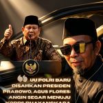 Undang-Undang Polri Baru Disahkan Presiden Prabowo, Agus Flores: Angin Segar Menuju Korps Bhayangkara yang Modern dan Humanis   