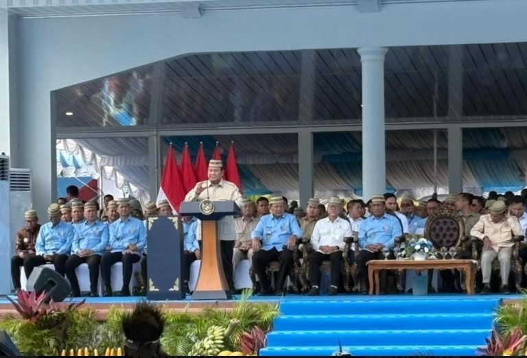 Kelakar Presiden Prabowo di Penas Gorontalo: Panglima Ada ‘Subiyanto’, Kapolri Ada ‘Prabowo’, Susah Diganti!